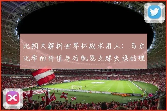 比朔夫解析世界杯战术用人:乌尔比希的价值与对凯恩点球失误的理性态度